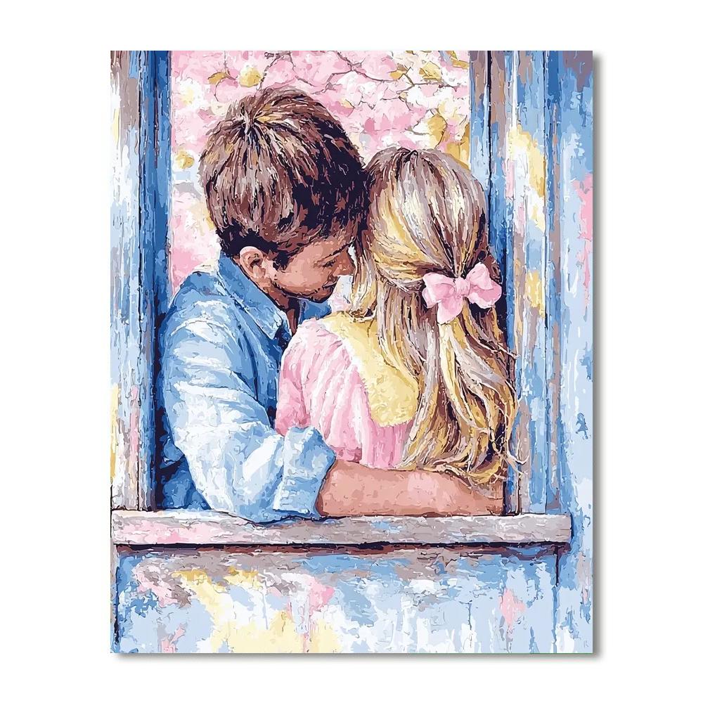 Every Kiss Tells A Story Painting By Numbers Kit
