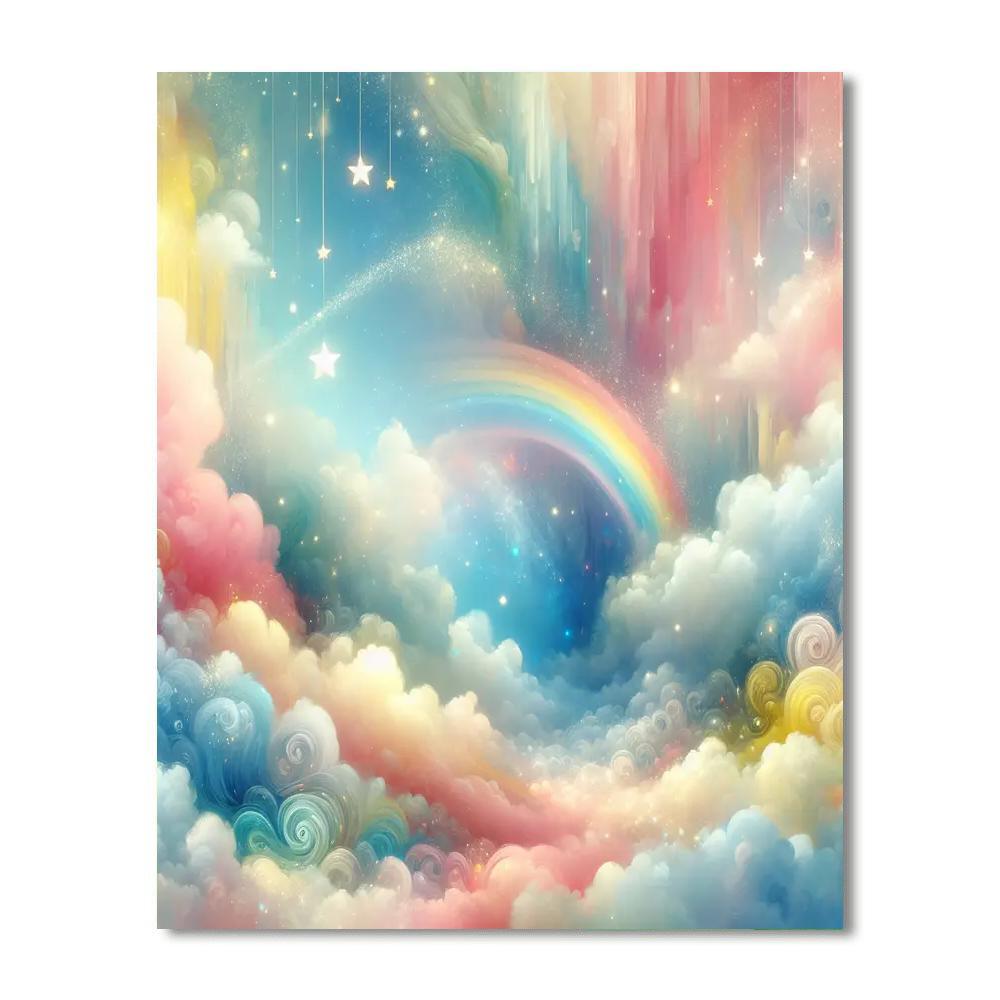 Dreamy Cloudscape Journey Paint By Number