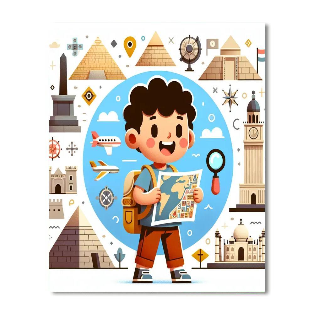 Historical Quest Adventure Paint By Numbers Kits