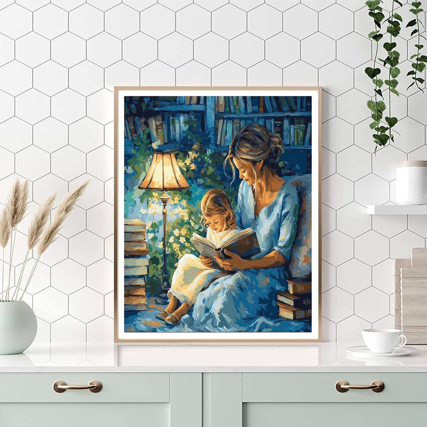 The Gift Of Reading Paint By Numbers