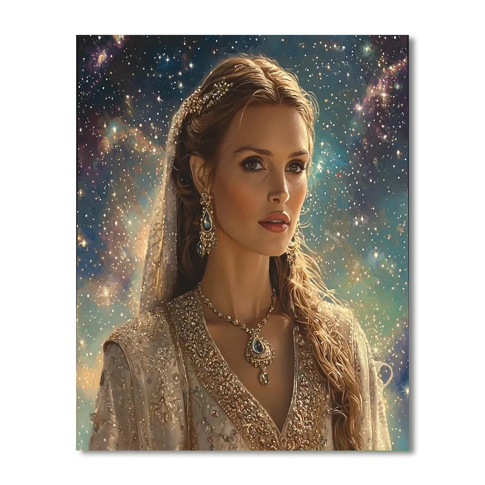 Natalie Portman: The Elegant Force Of Padmé Amidala Numbered Painting Kits