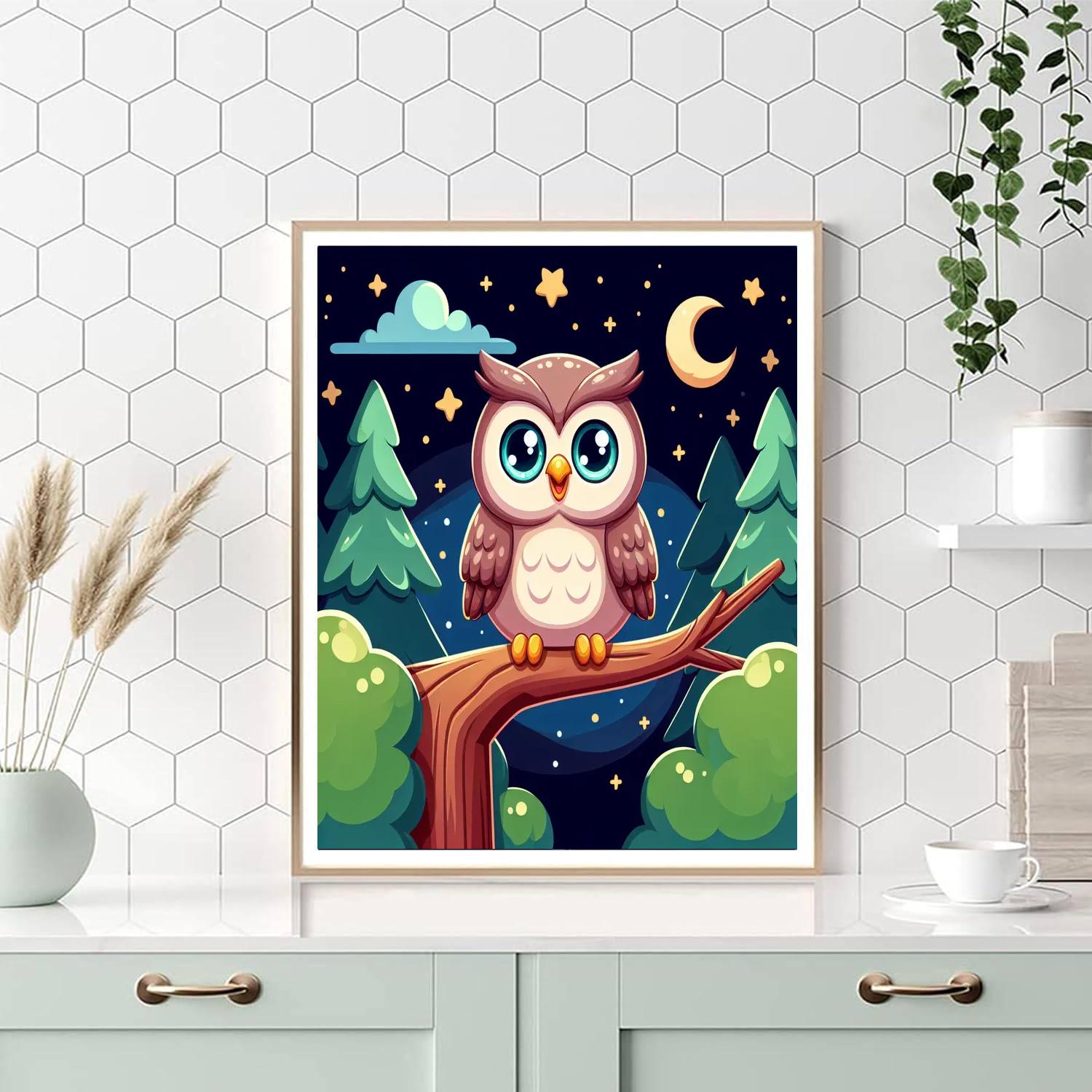 Starlit Night Safari Paint By Numbers Kits