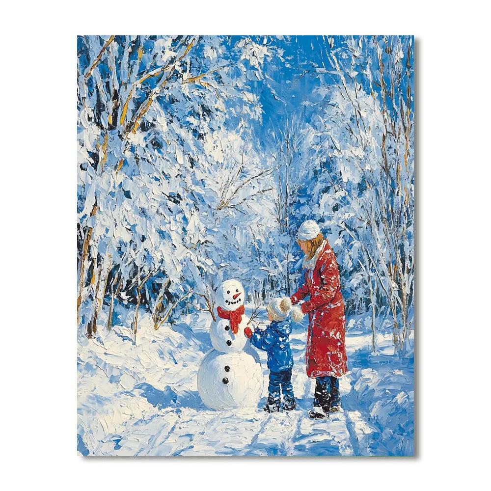 Winter Wonderland Together Paint By Numbers