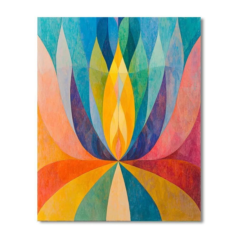 Hilma Af Klint Inspired Transcendent Spiritual Journey  Paint By Numbers