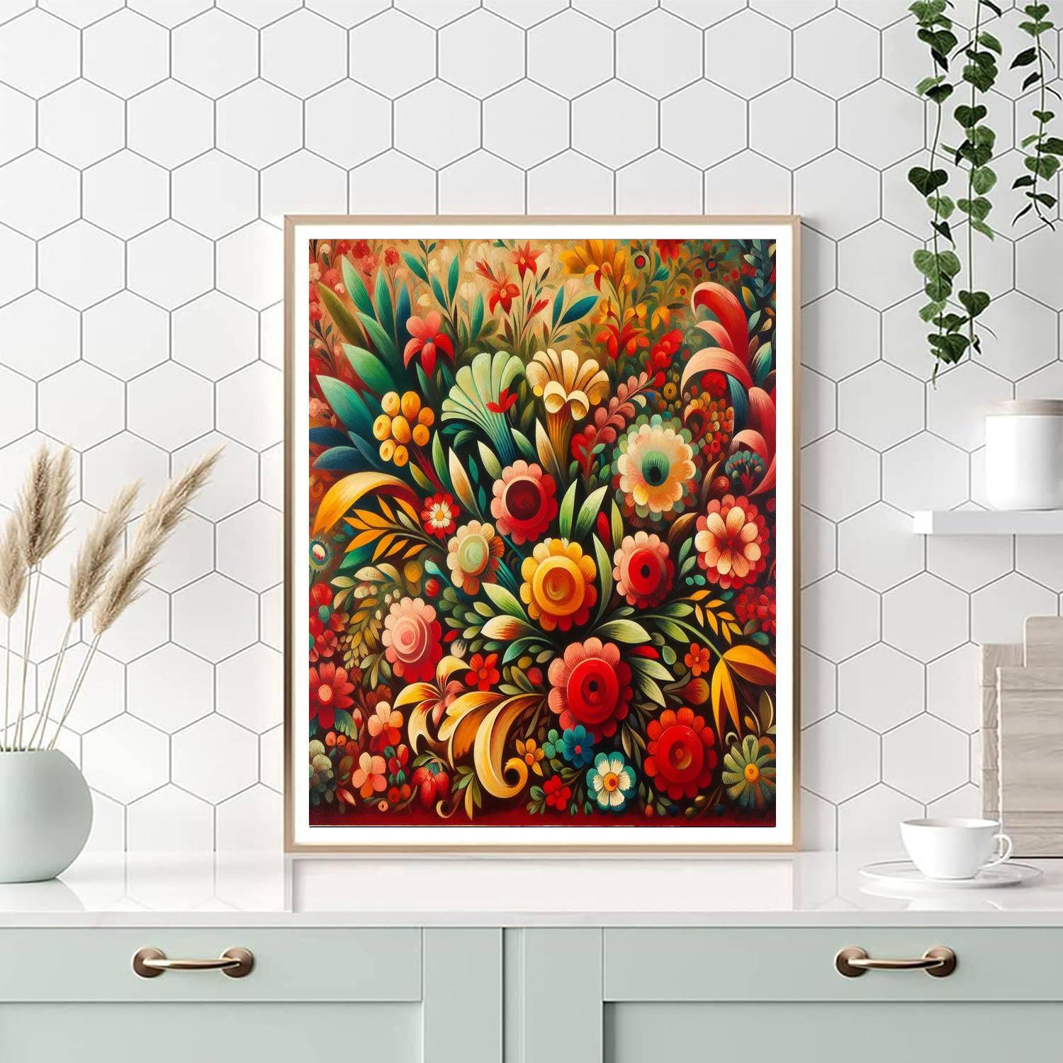 Frida's Vibrant Legacy Paint By Numbers