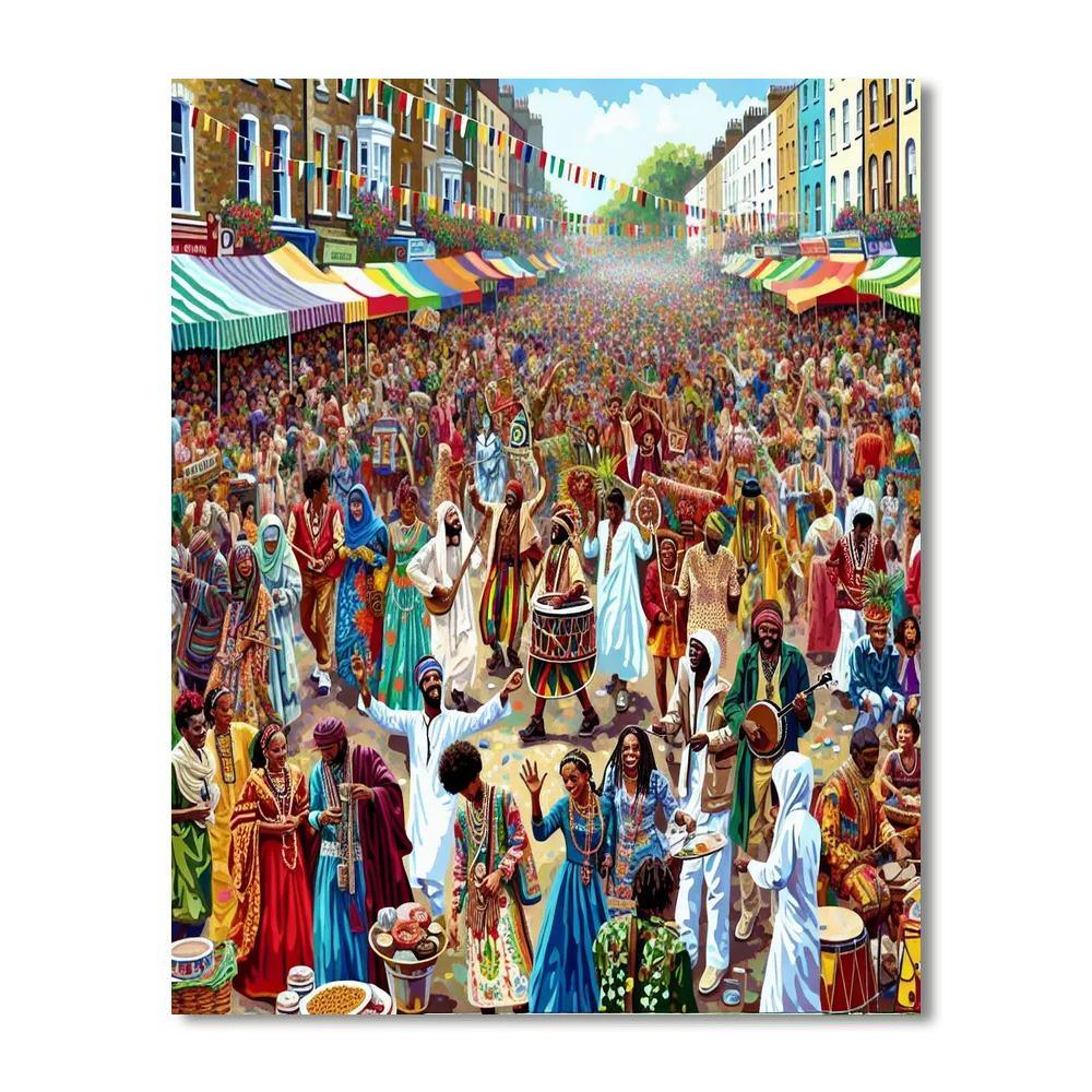 Carnival Of Cultures - Berlin Paint By Numbers Kits