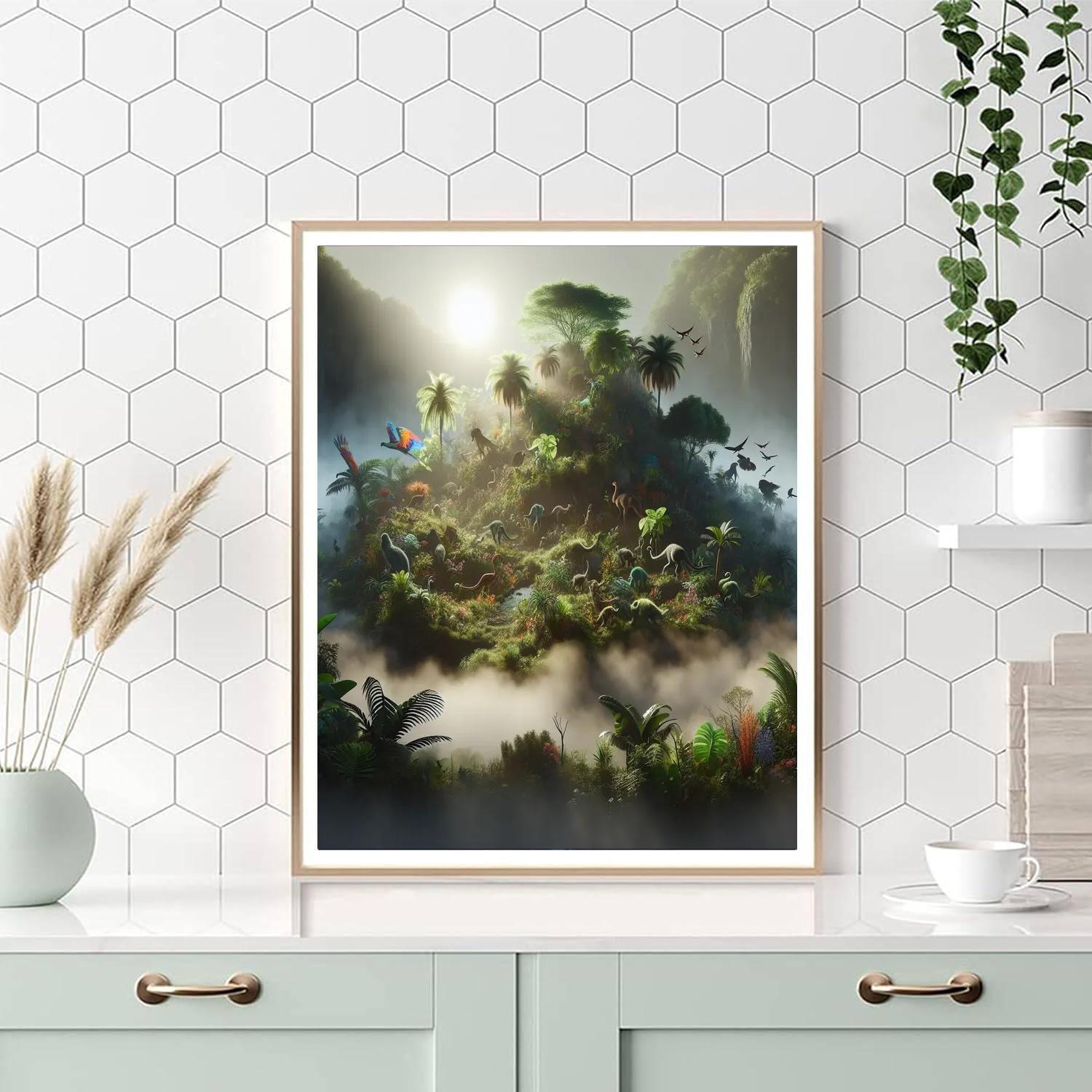 Mystical Island Paint By Numbers Kits