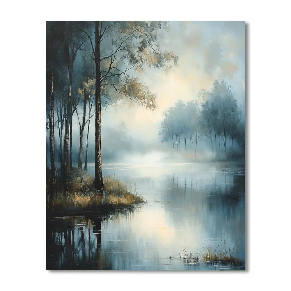 J.M.W. Turner Inspired Sublime Silence  Painting By Numbers Kit