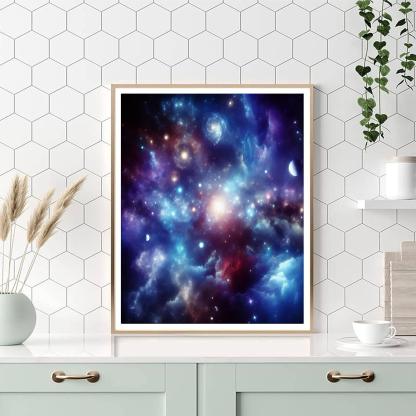 Galactic Exploration Quest Paint By Numbers Kits