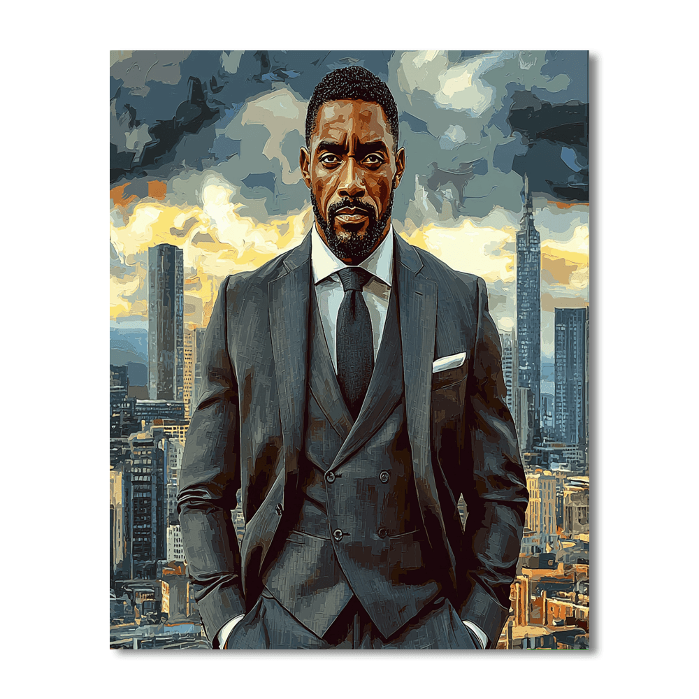 Idris Elba: The Charismatic Force Of British Cinema Paint By Color