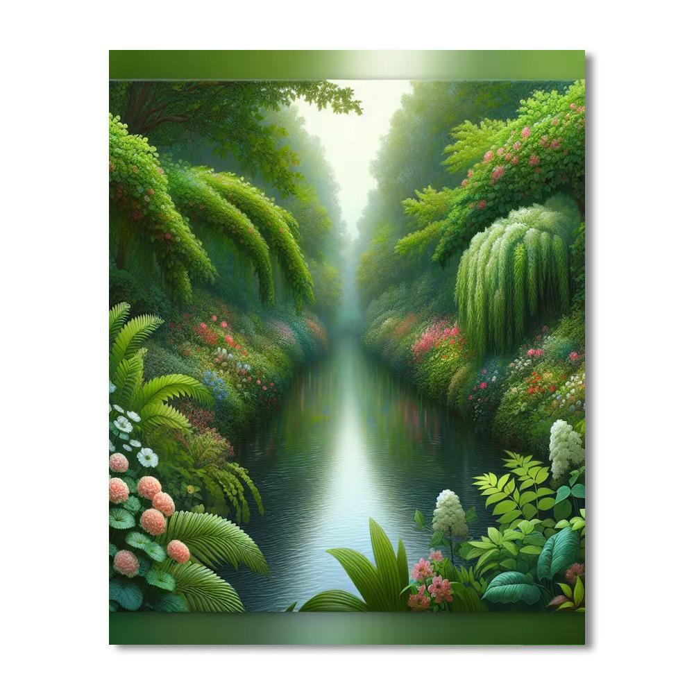 Quiet Riverbend Paint By Numbers Kits