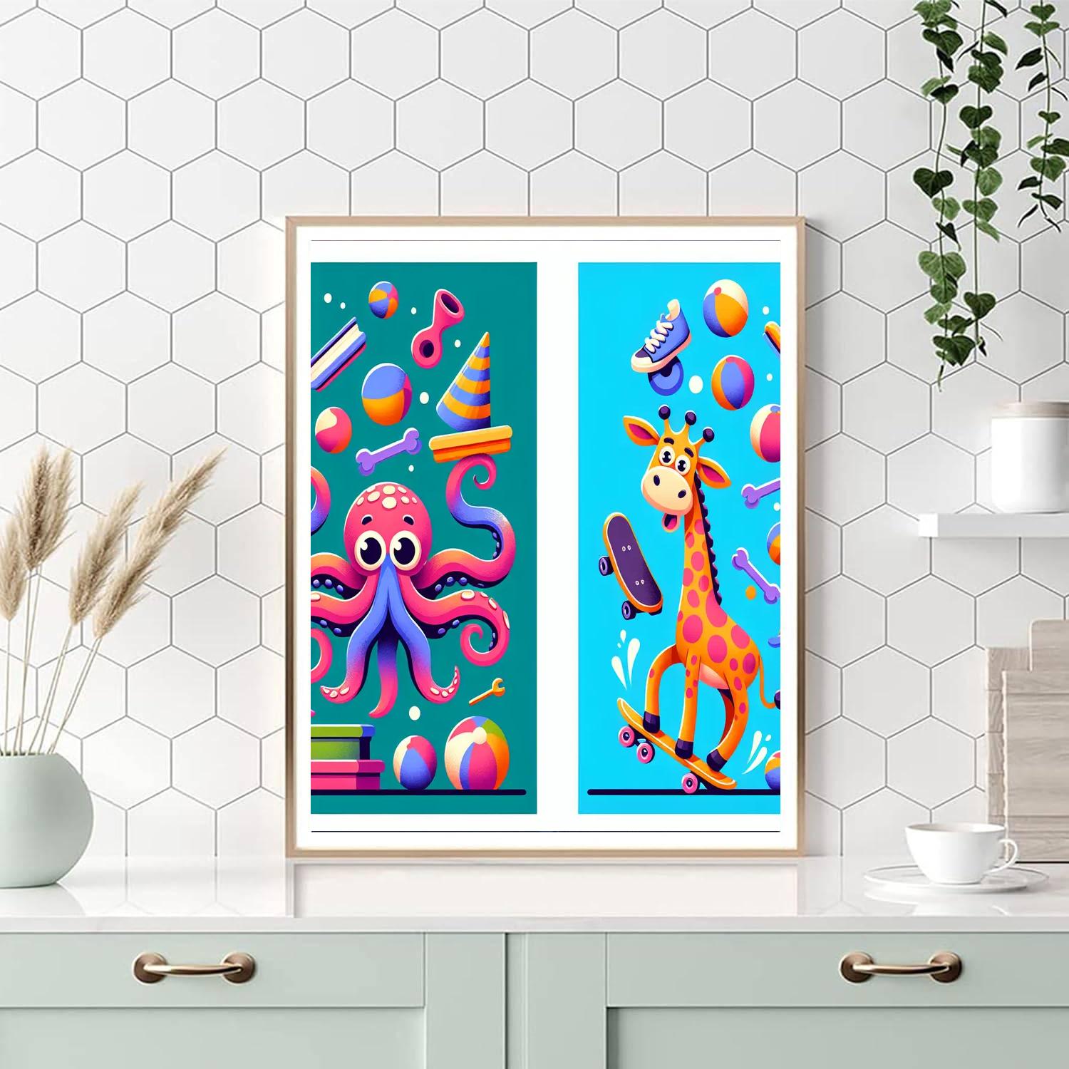 Quirky Quirks Painting Number Kit