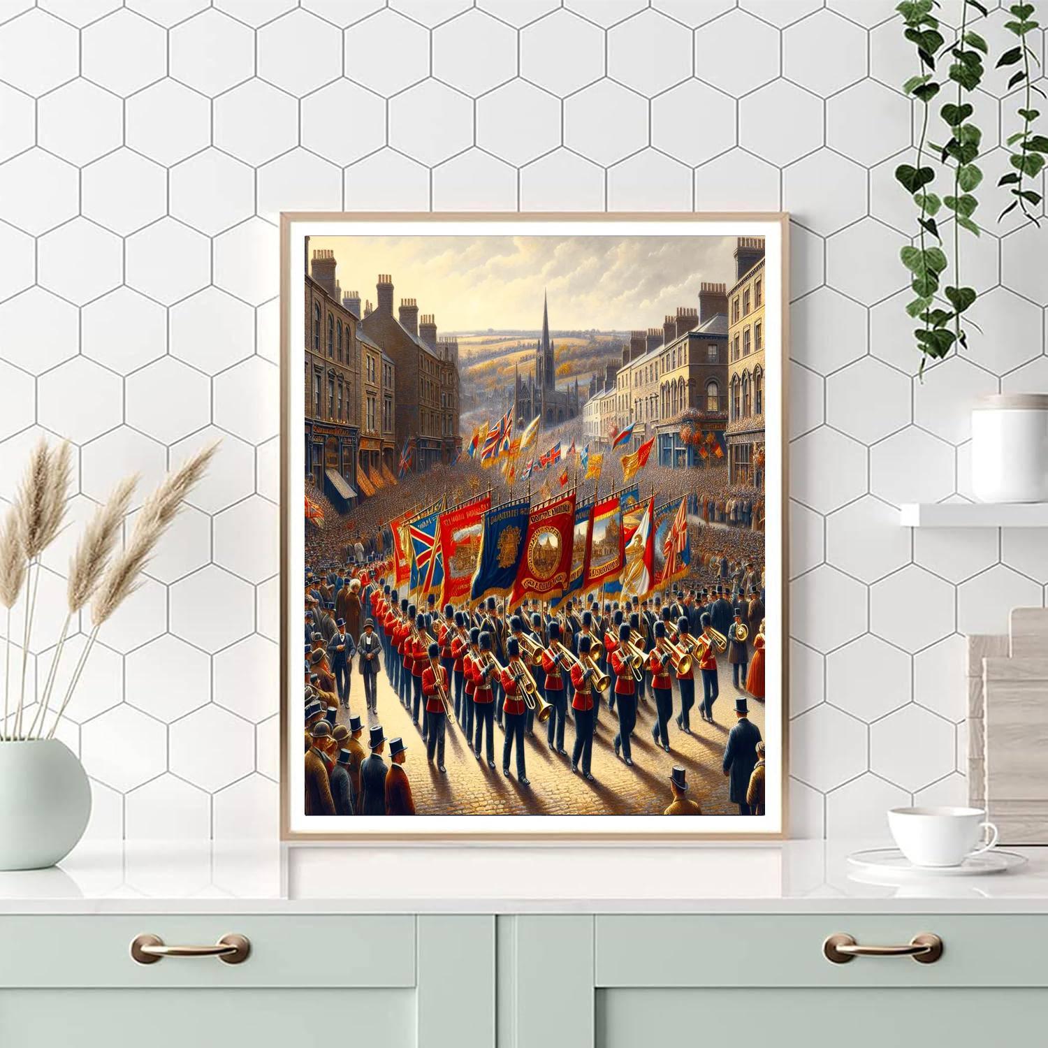 Durham Miners' Gala - United Kingdom Paint By Numbers Kits