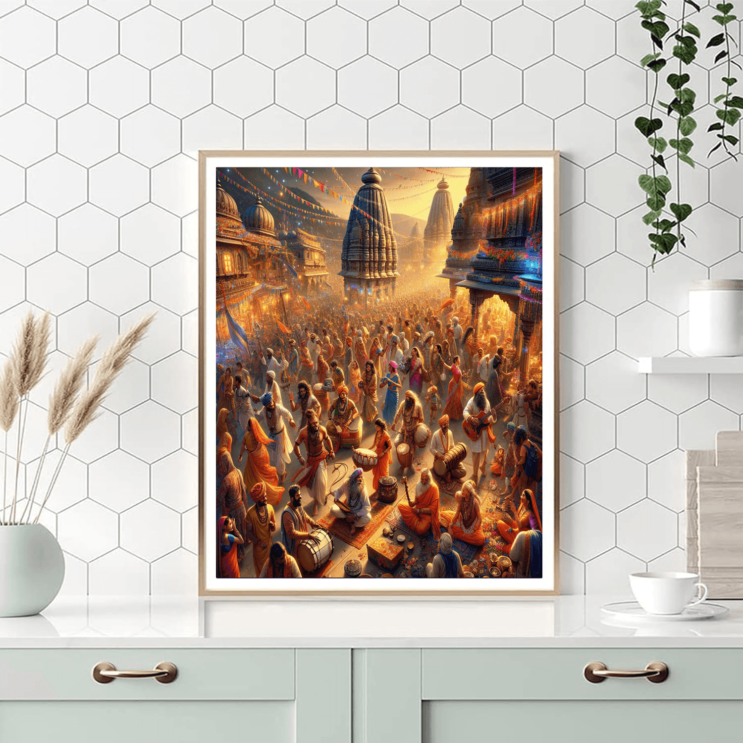 Shivaratri Festival Paint By Numbers Kits