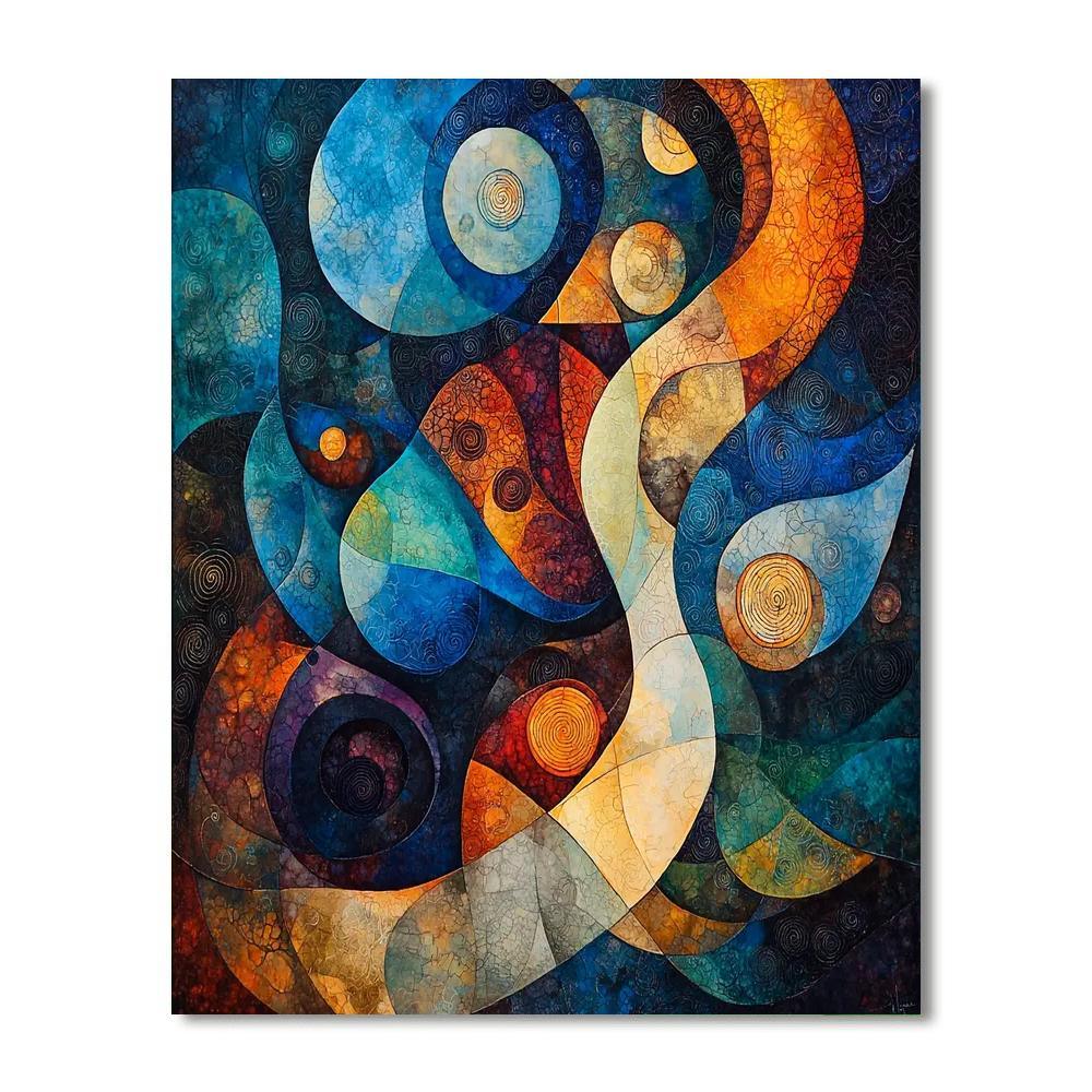 Max Ernst Inspired Subconscious Journeys  Painting Number Kit