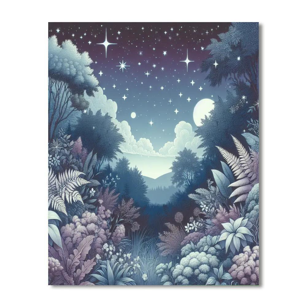 Midsummer Night Enchantment Numbered Painting Kits