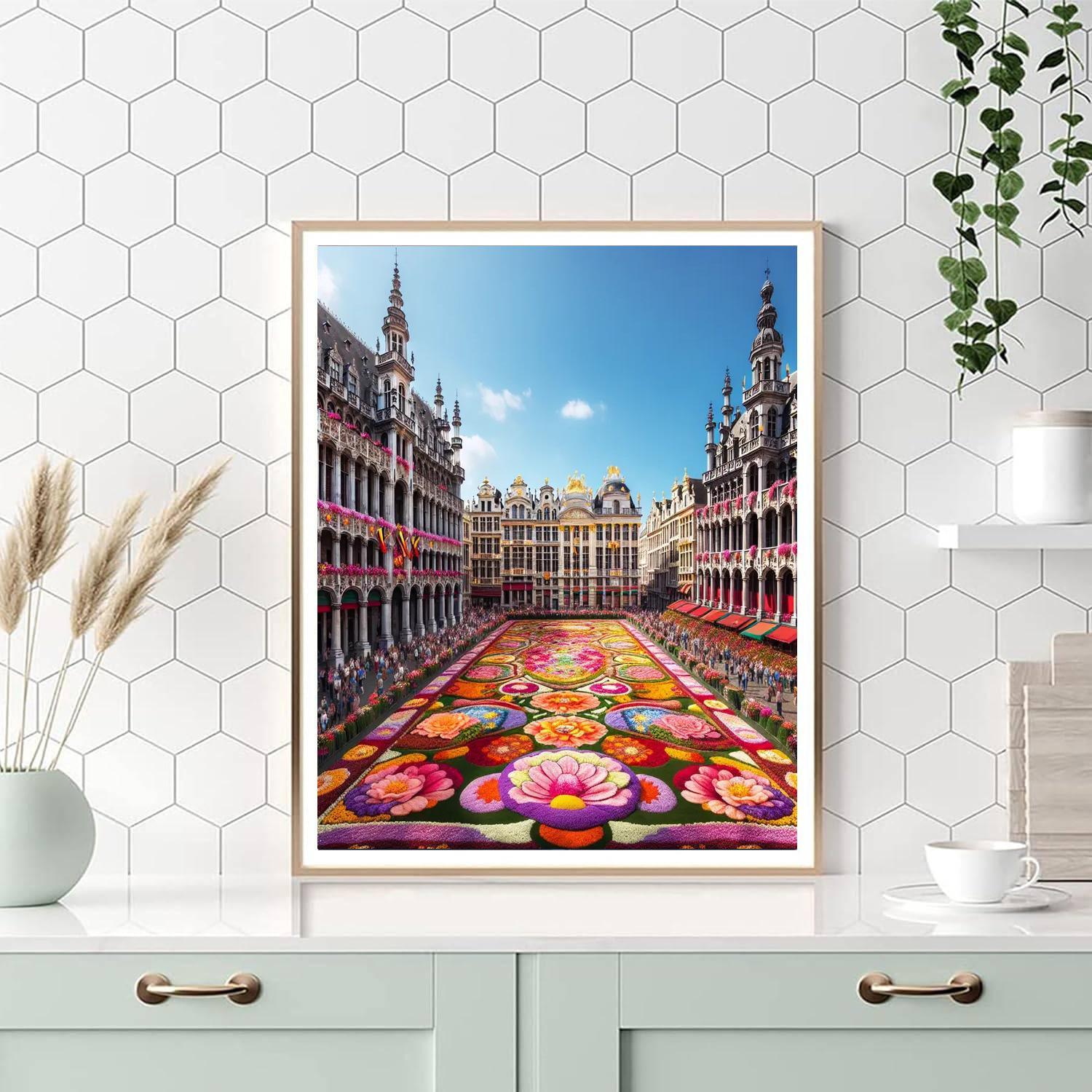 Flower Carpet Festival - Brussels Paint By Number