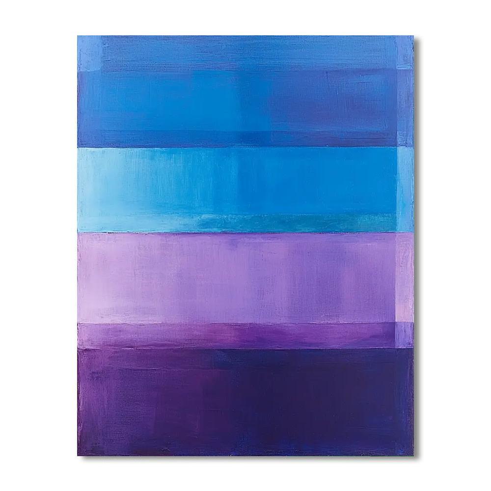 Mark Rothko Inspired Eternal Symphony  Numbered Painting Kits