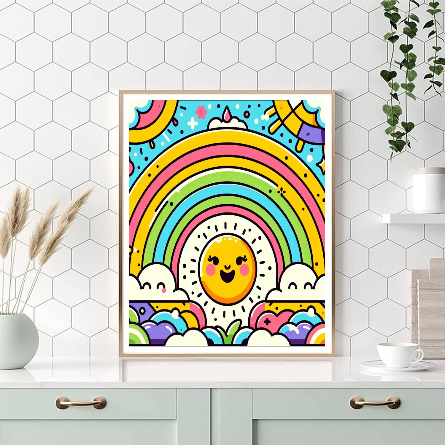 Rainbow Magic Painting Number Kit