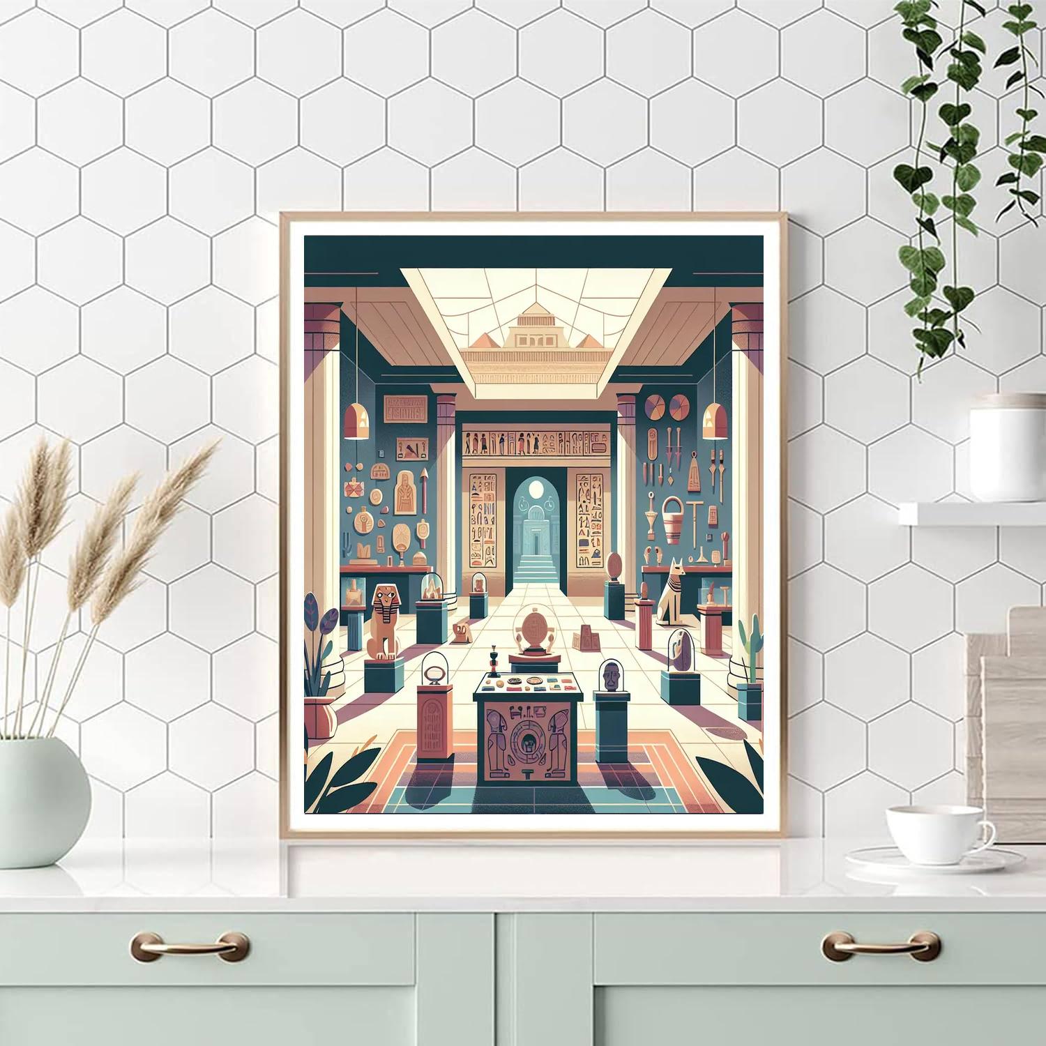 Mystery At The Museum Paint By Number