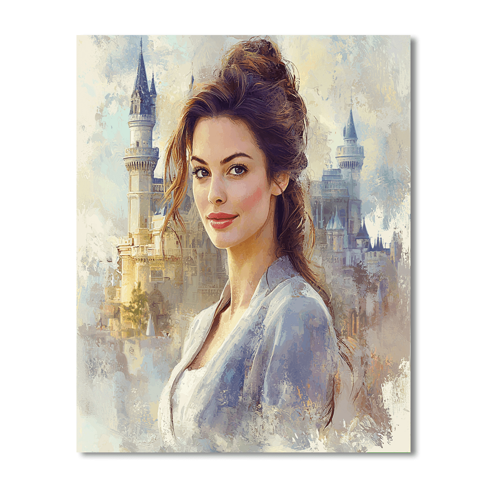 Anne Hathaway: The Resilient Dreamer Of Hollywood Painting Number Kit