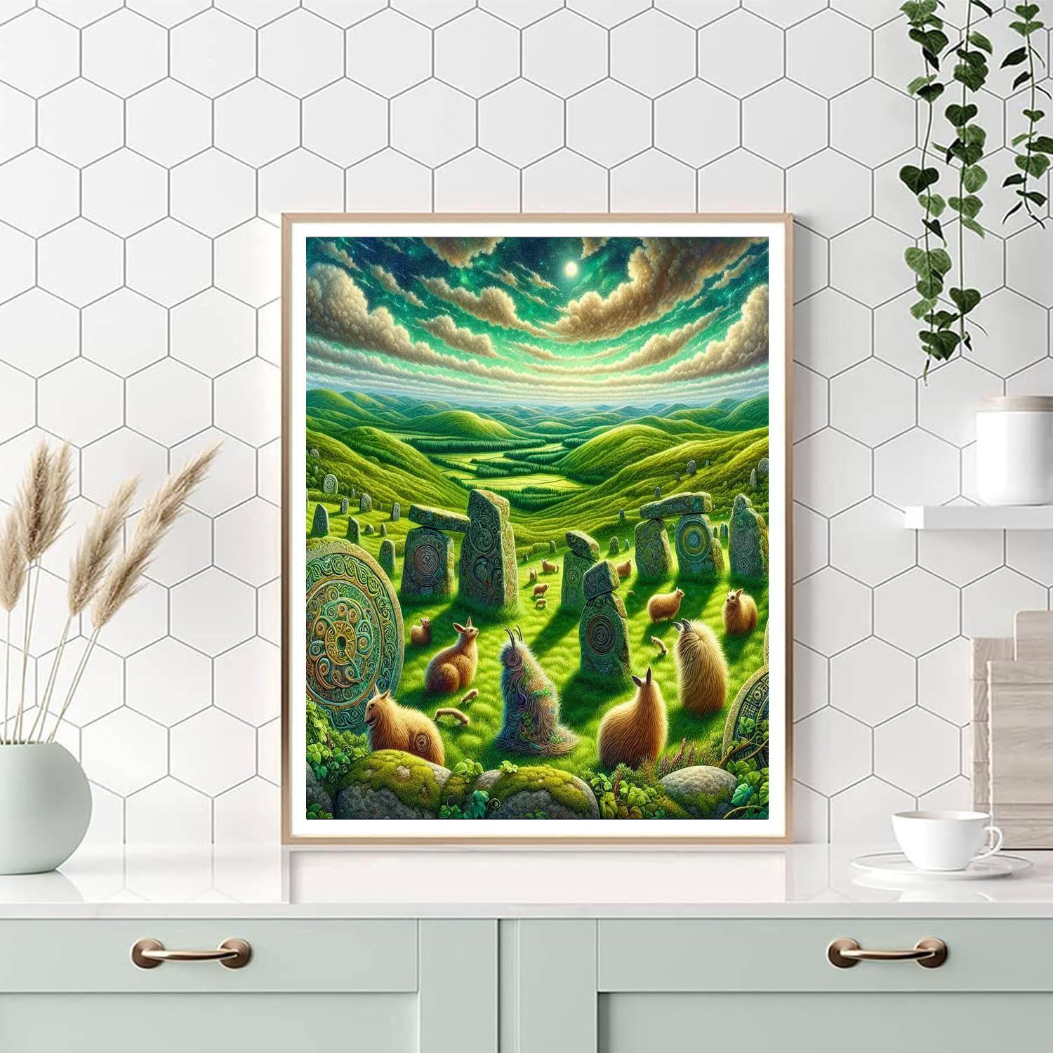 Celtic Fantasy Paint By Numbers Kits