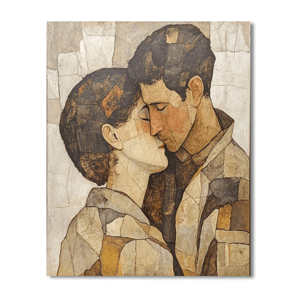 Egon Schiele Inspired Sublime Silhouettes  Paint By Numbers