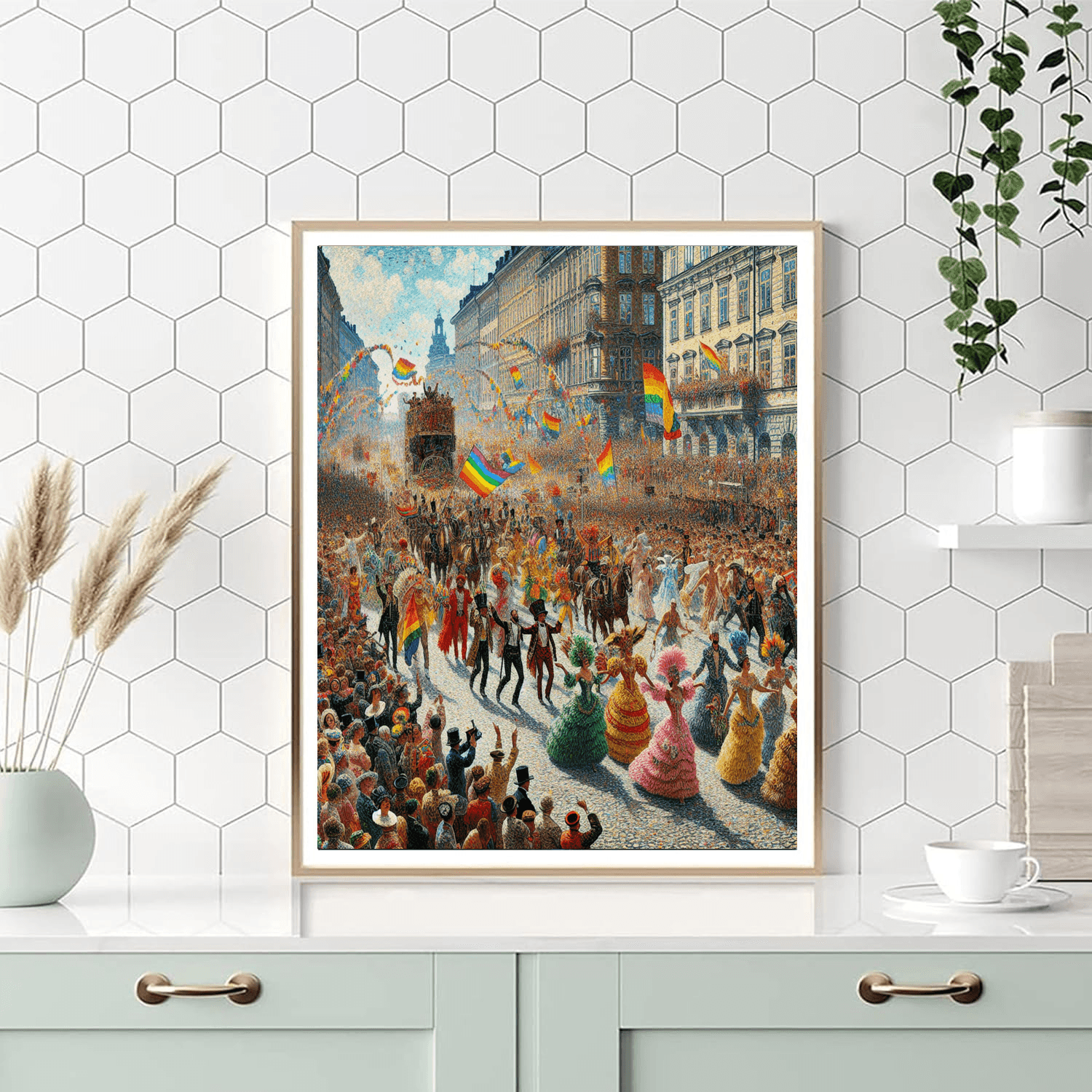 Stockholm Pride Paint By Color