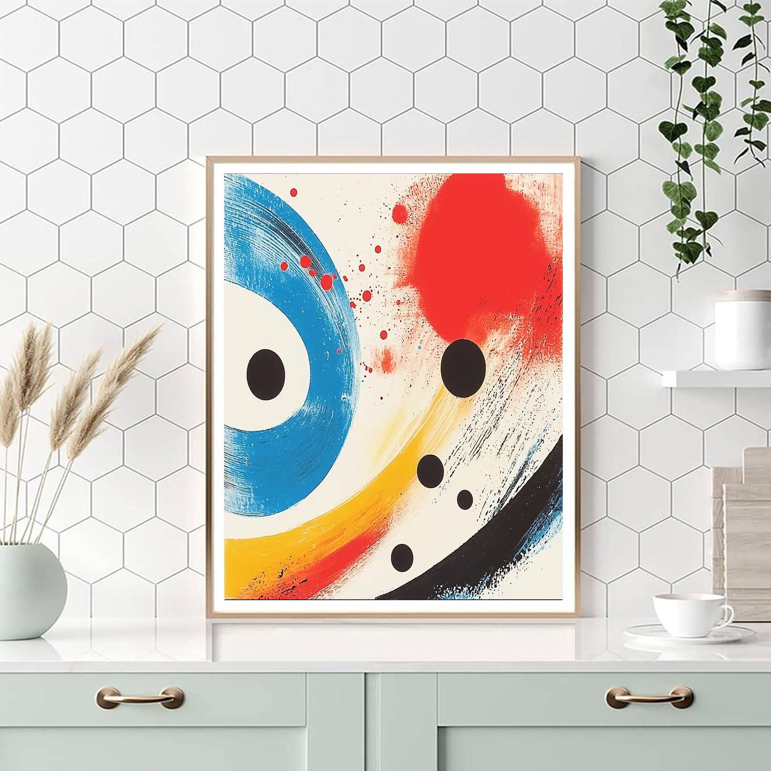 Joan Miró Inspired Ethereal Patterns Of Dreams  Paint By Color