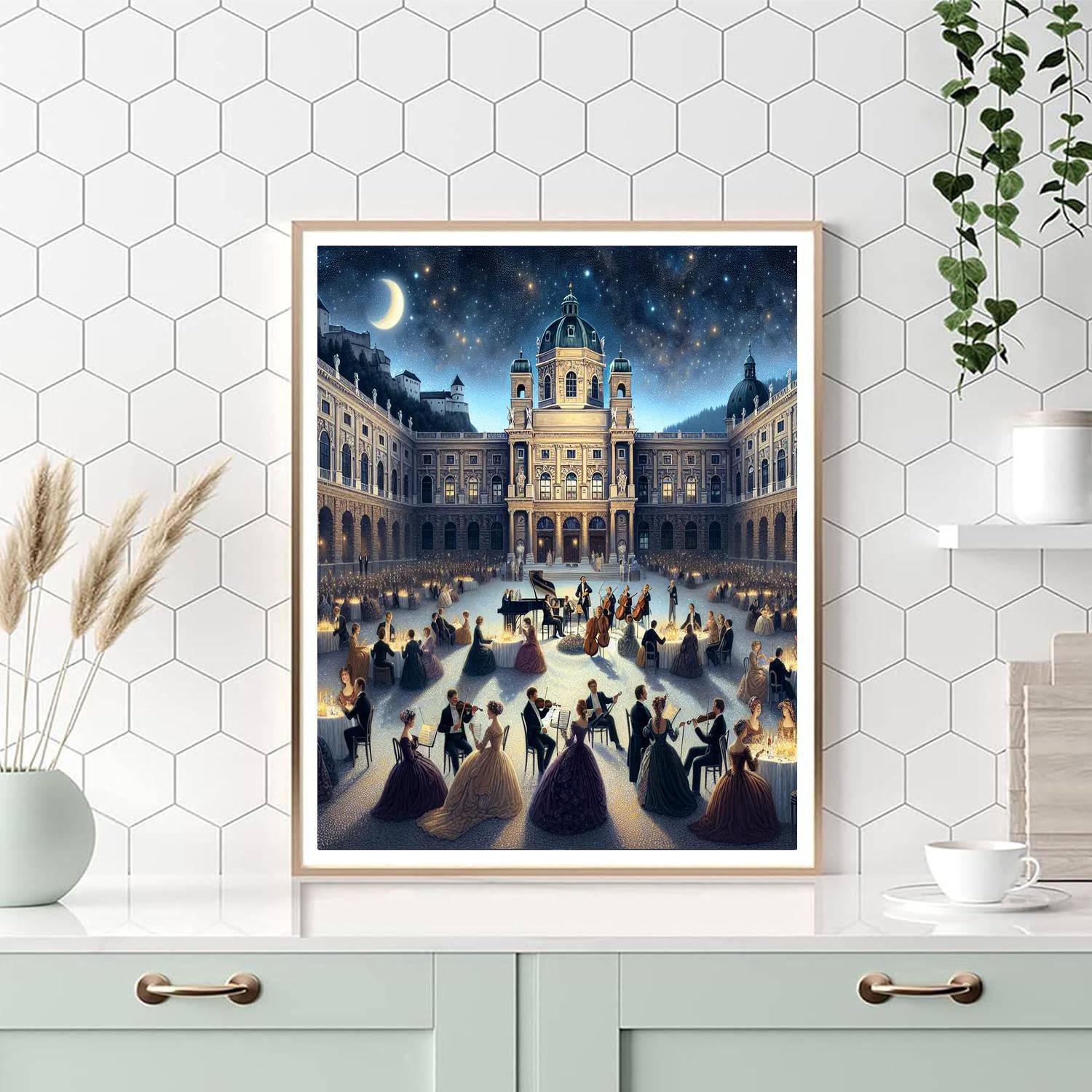 Salzburg Festival - Salzburg Paint By Numbers Art