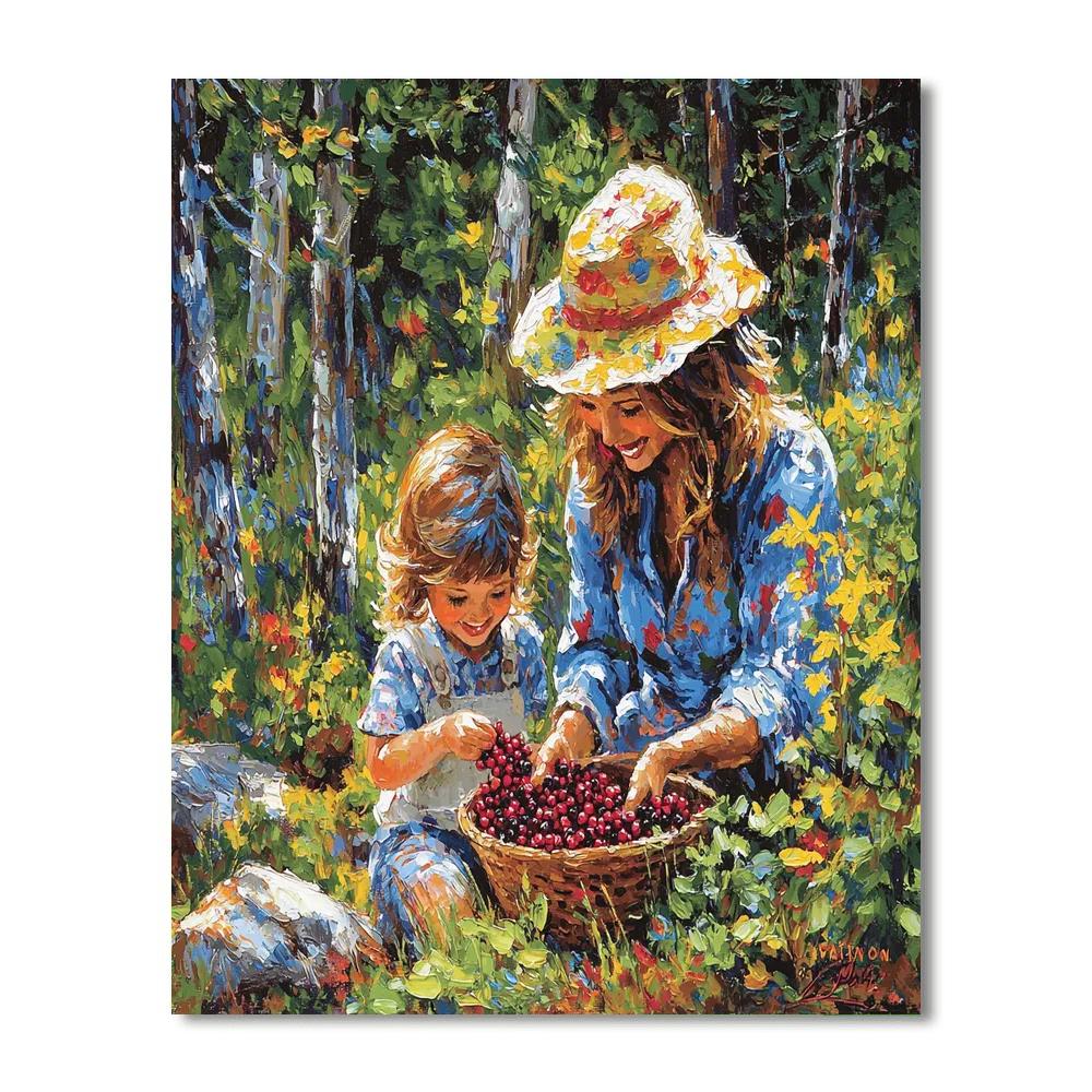Sharing Nature's Gifts Paint By Number