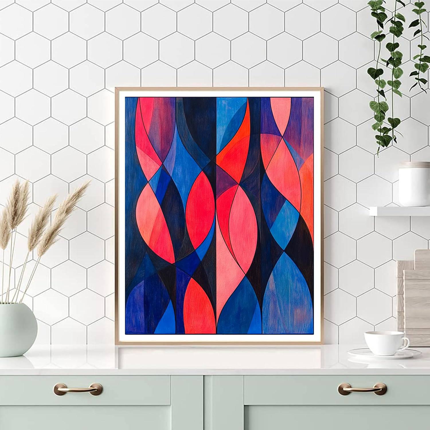 Joan Miró Inspired The Whirl Of Creation  Paint By Numbers Art