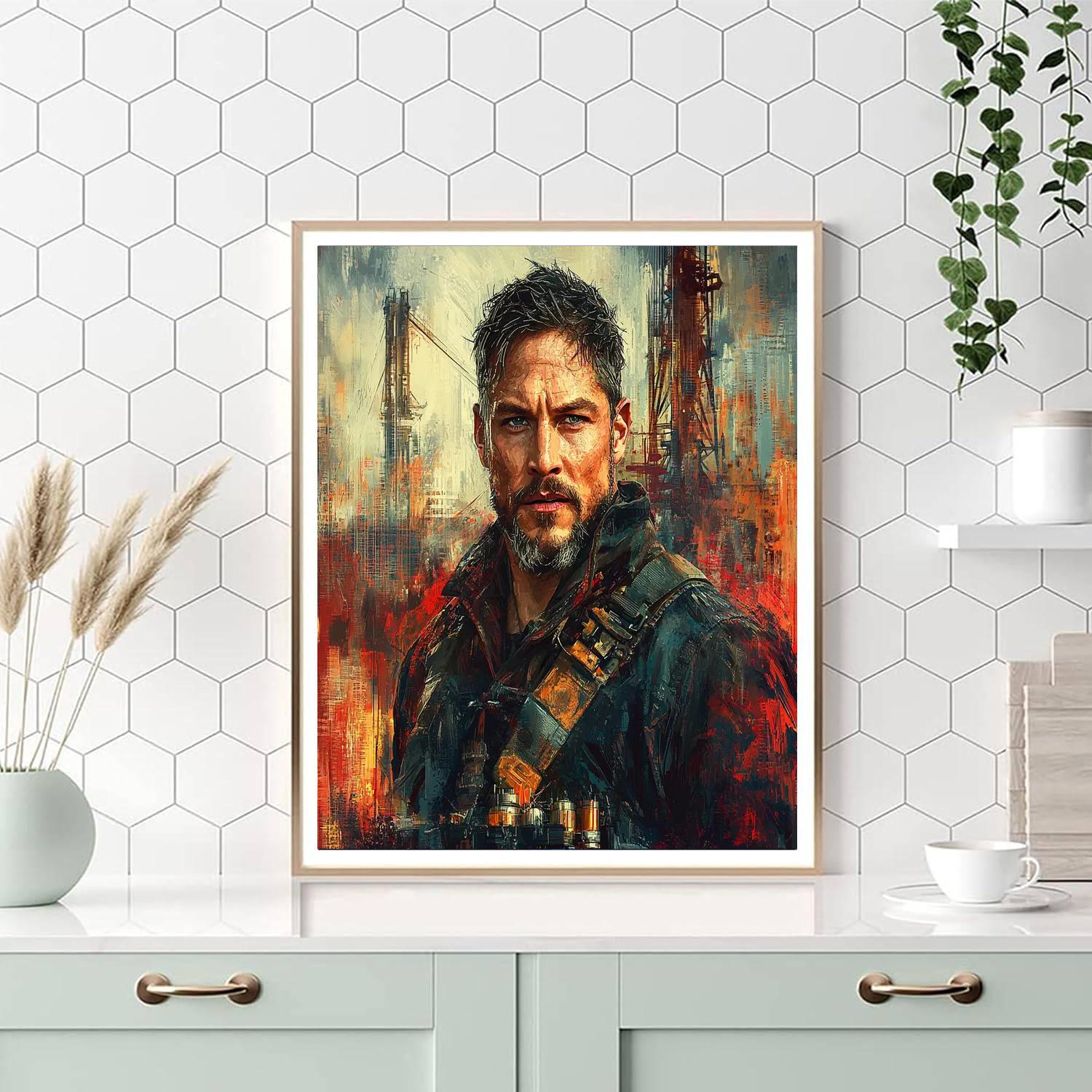 Tom Hardy: The Transformative Force Of Cinema Numbered Painting Kits
