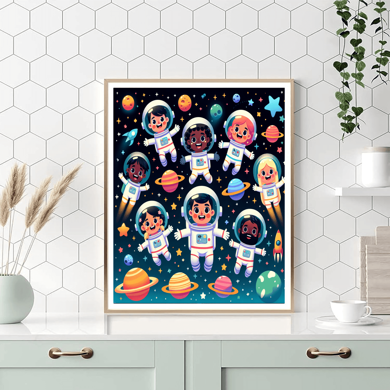 Exploring The Galaxy Paint By Numbers