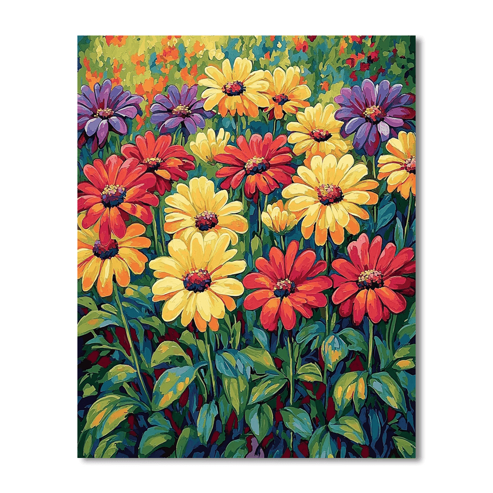 Henriette Ronner-Knip Inspired Fantasy Floral Arrangement  Paint By Numbers Kits
