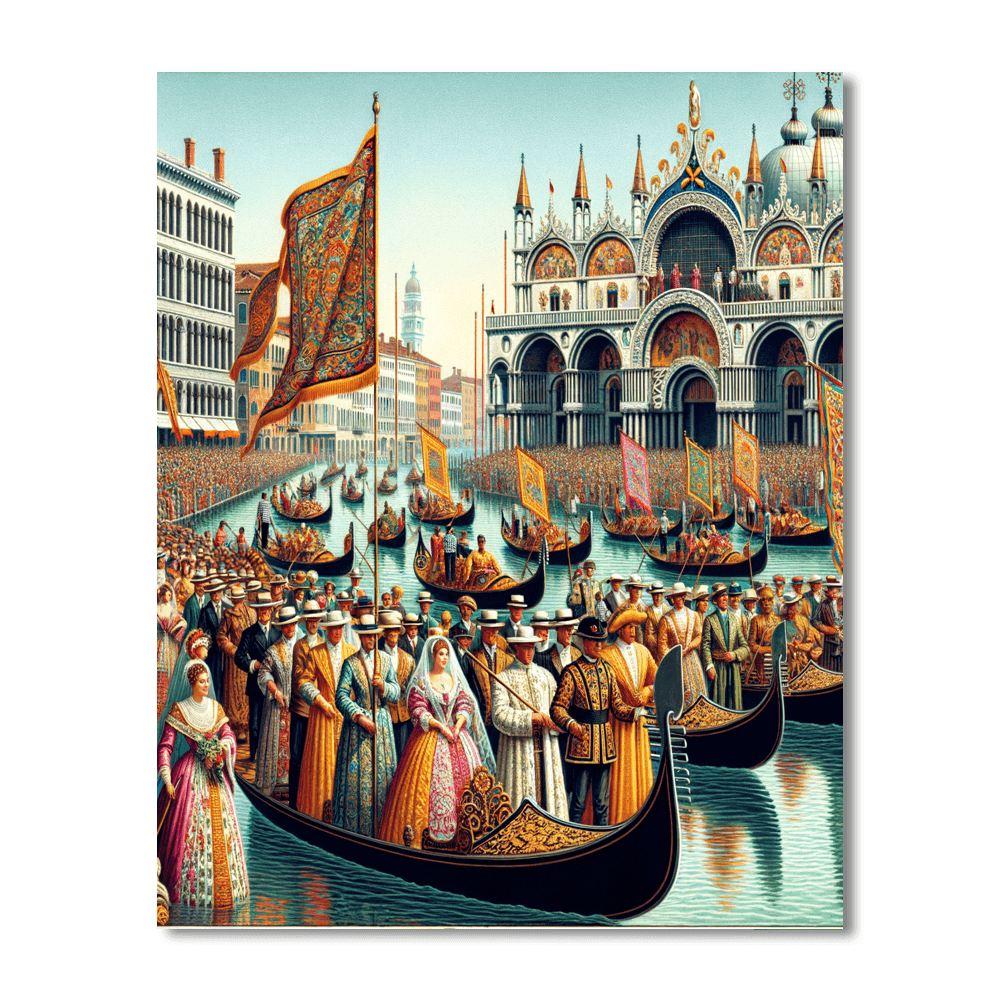 Festa Della Sensa Painting By Numbers Kit