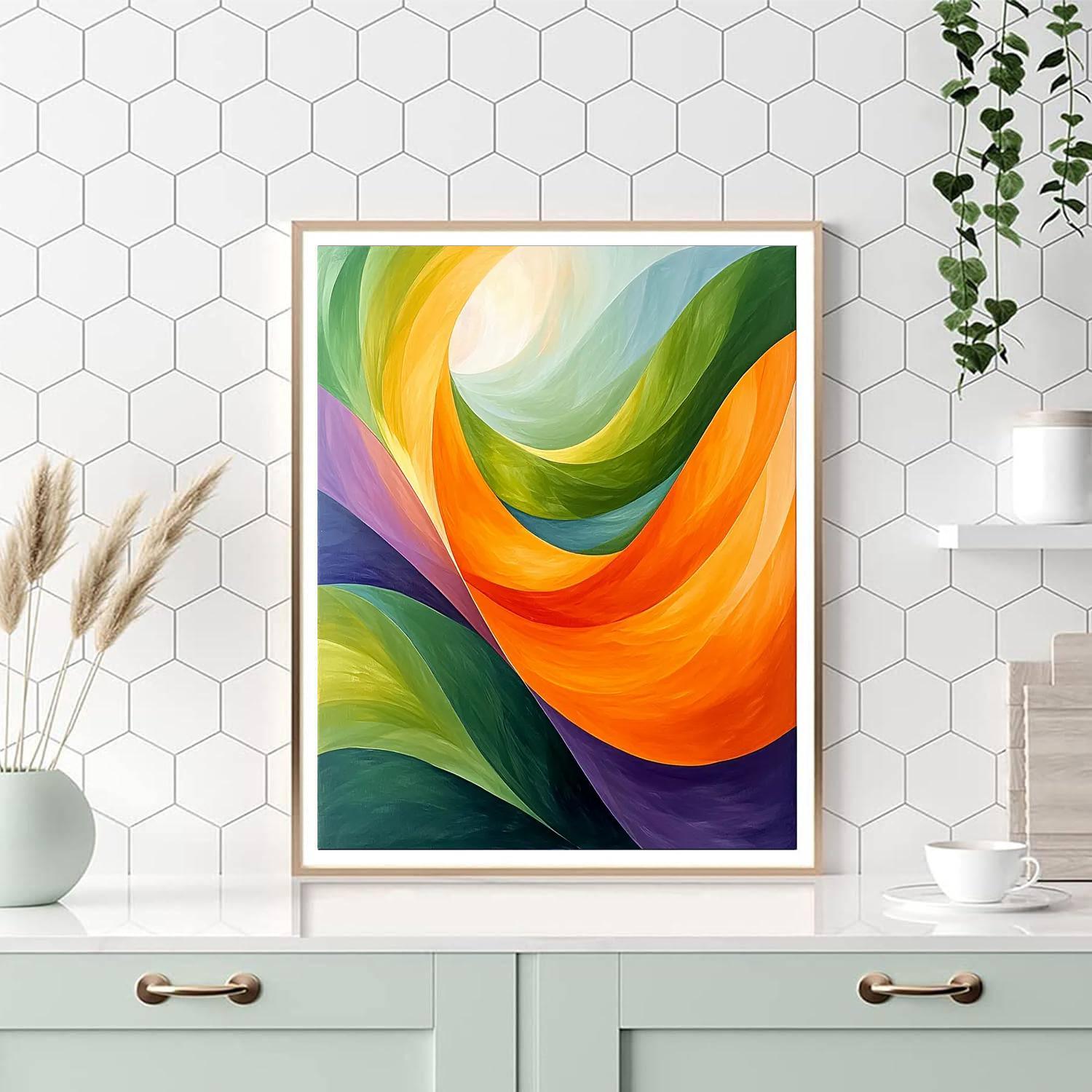 Paul Klee Inspired Rhythm Of The Universe  Paint By Number