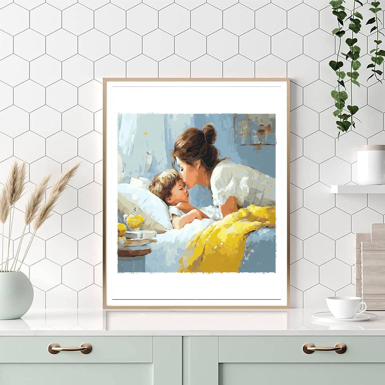 Sweet Goodnight Kisses Paint By Color