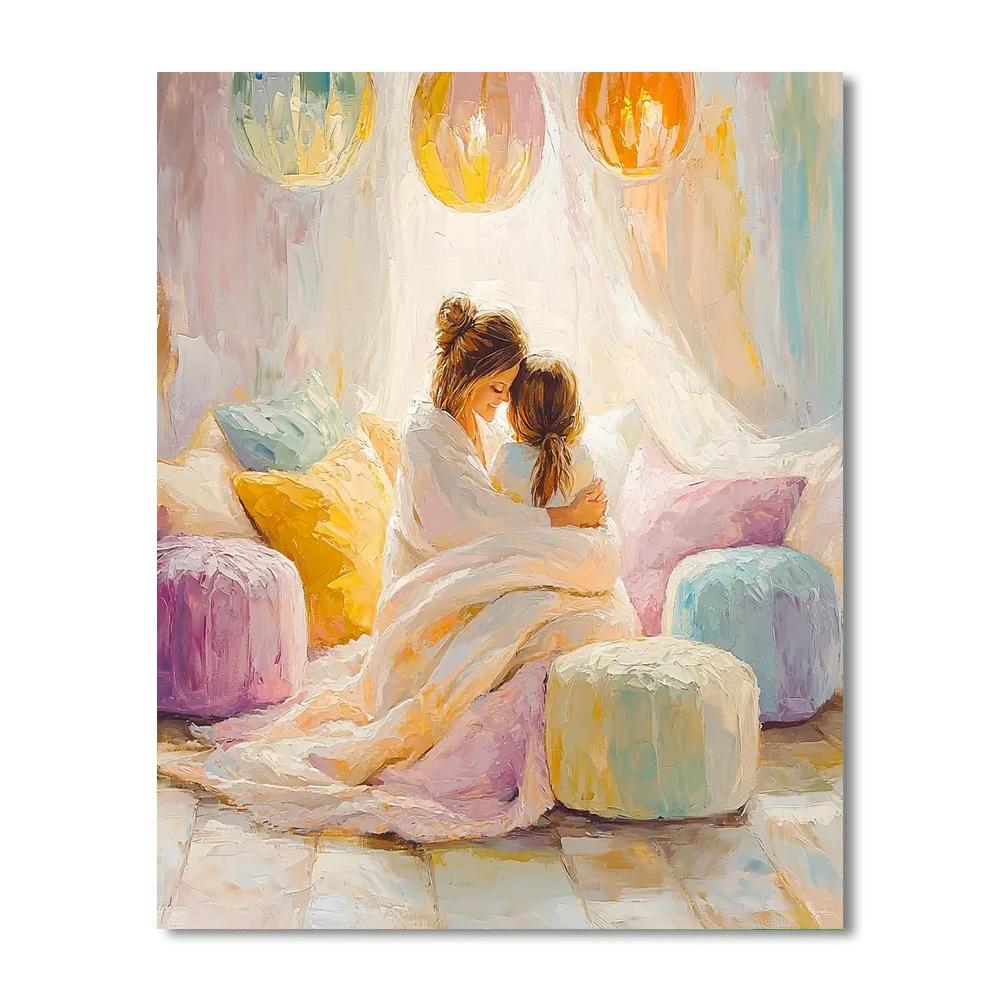 The Art Of Cuddling Paint By Numbers Kits