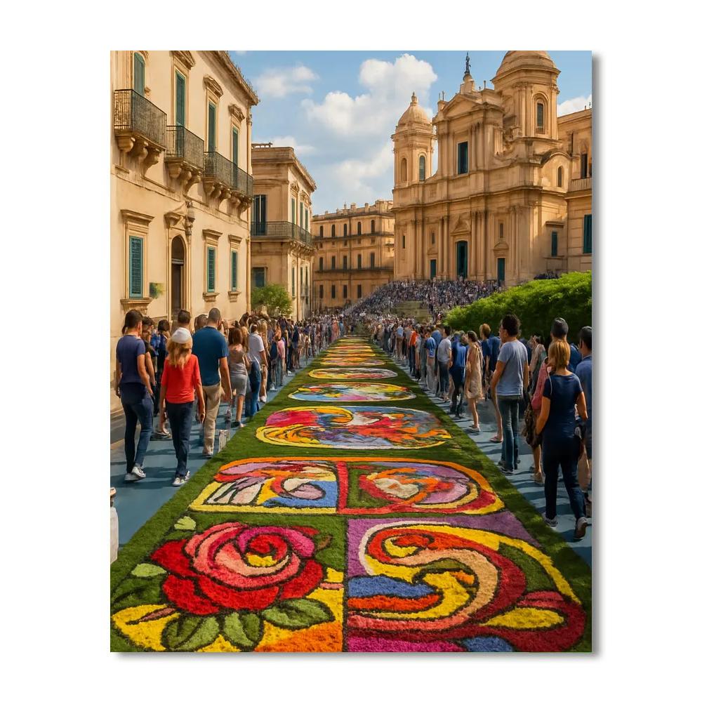 Folk Festival Of Salento Paint By Numbers Art