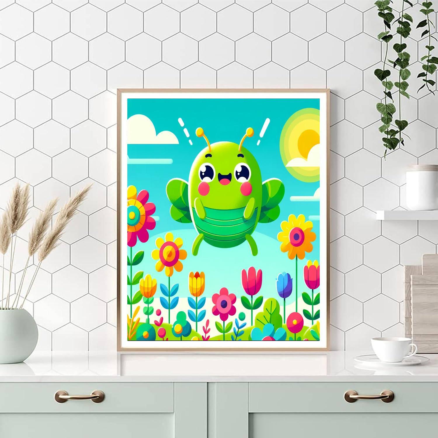 Bouncing Beetle Paint By Numbers Kits