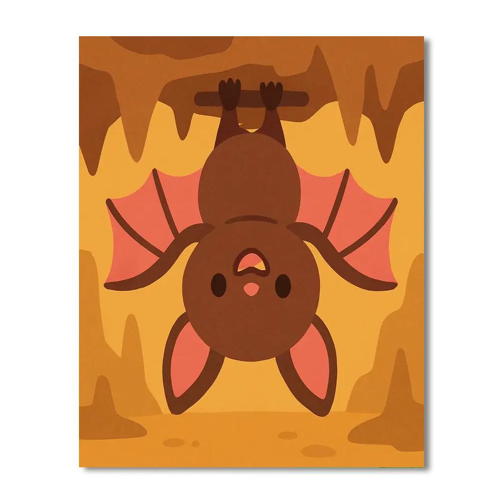 Spooky Bat Numbered Painting Kits