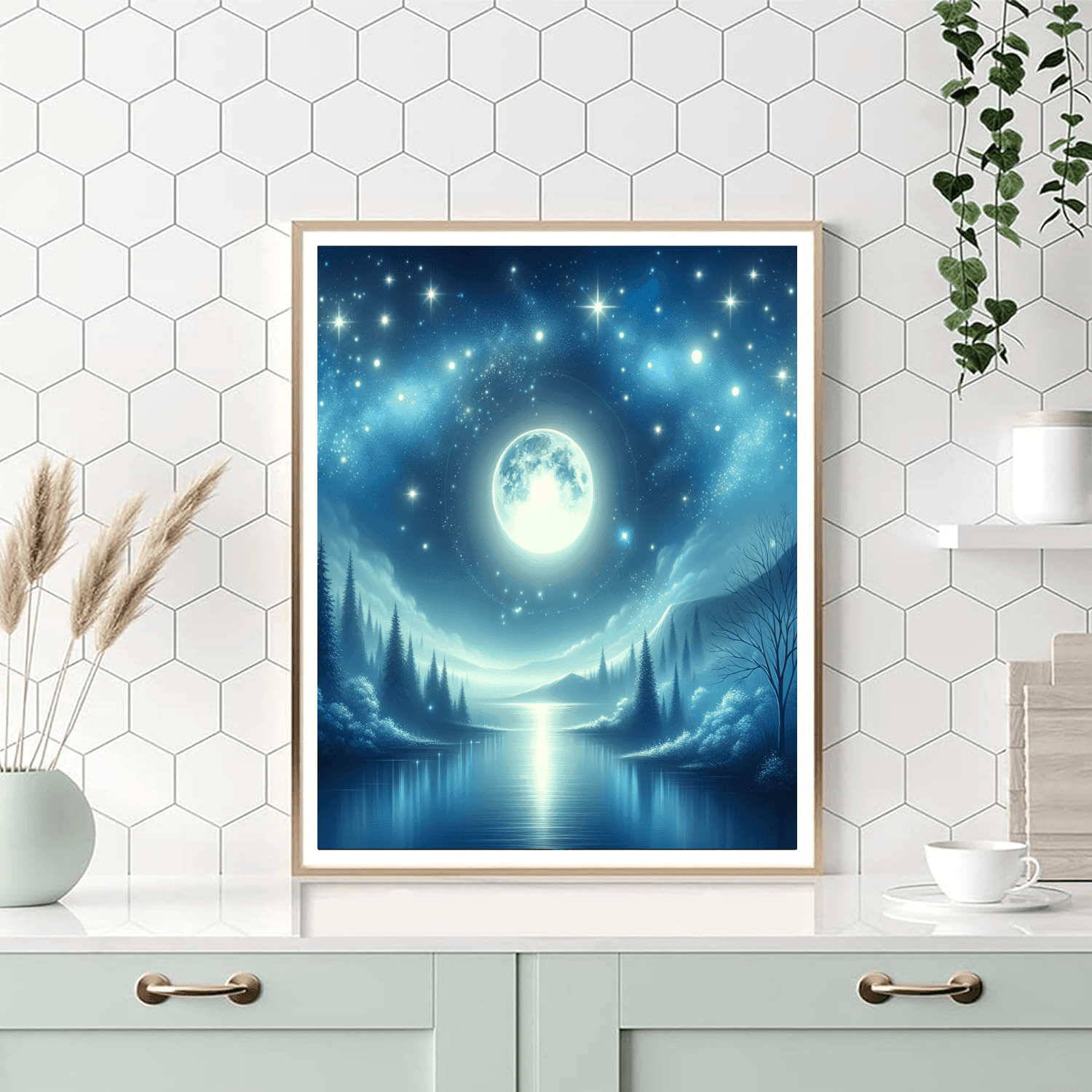 Magical Starry Night Paint By Numbers Kits