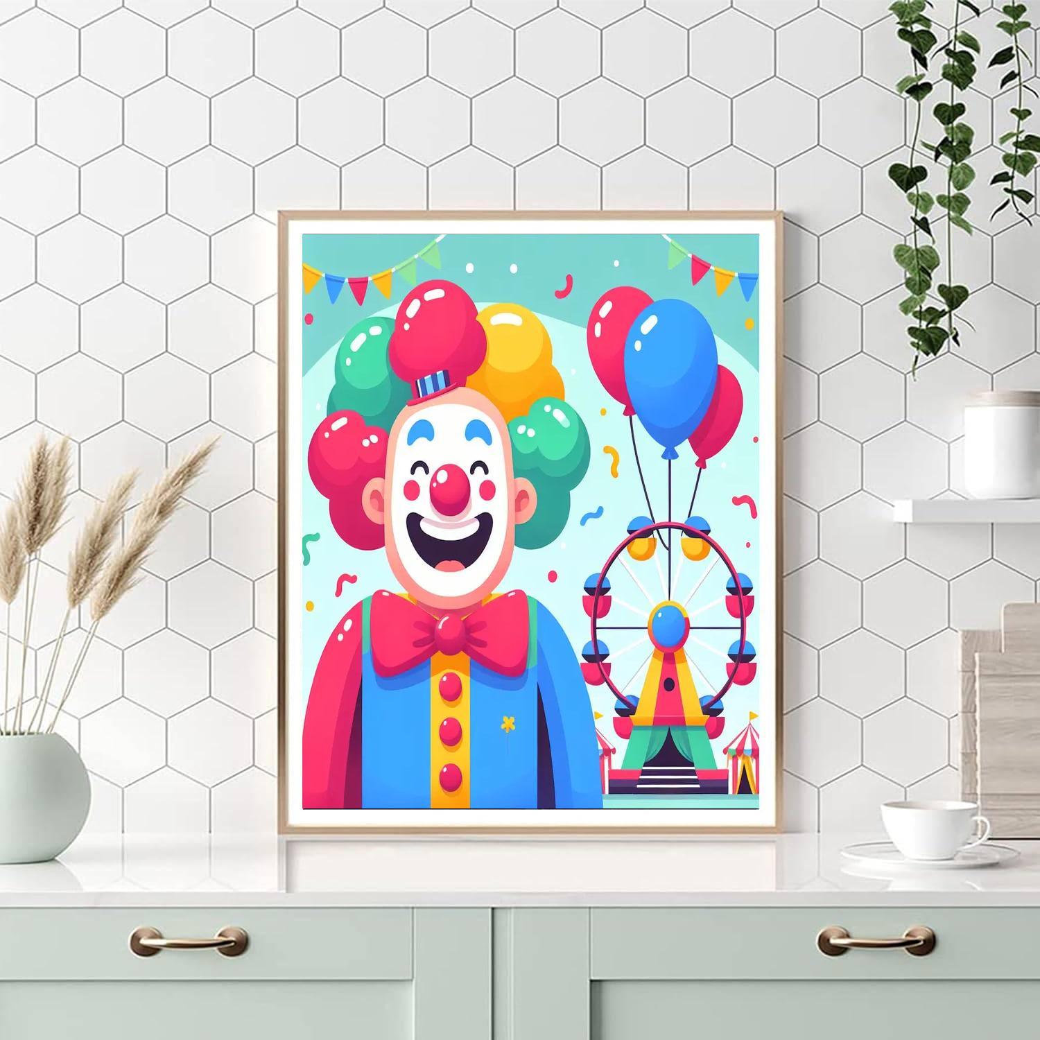 Crazy Carnival Caper Paint By Numbers Kits