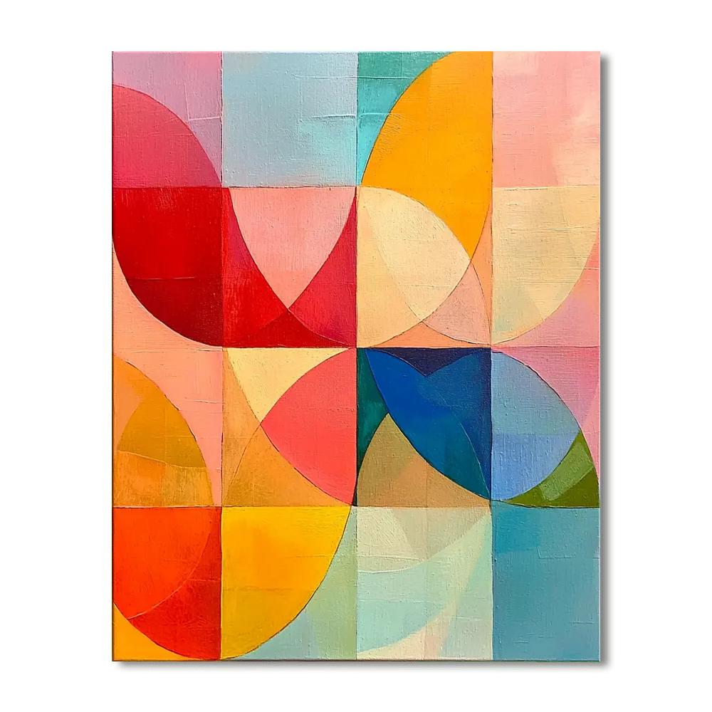 Paul Klee Inspired The Colorful Whisper  Numbered Painting Kits