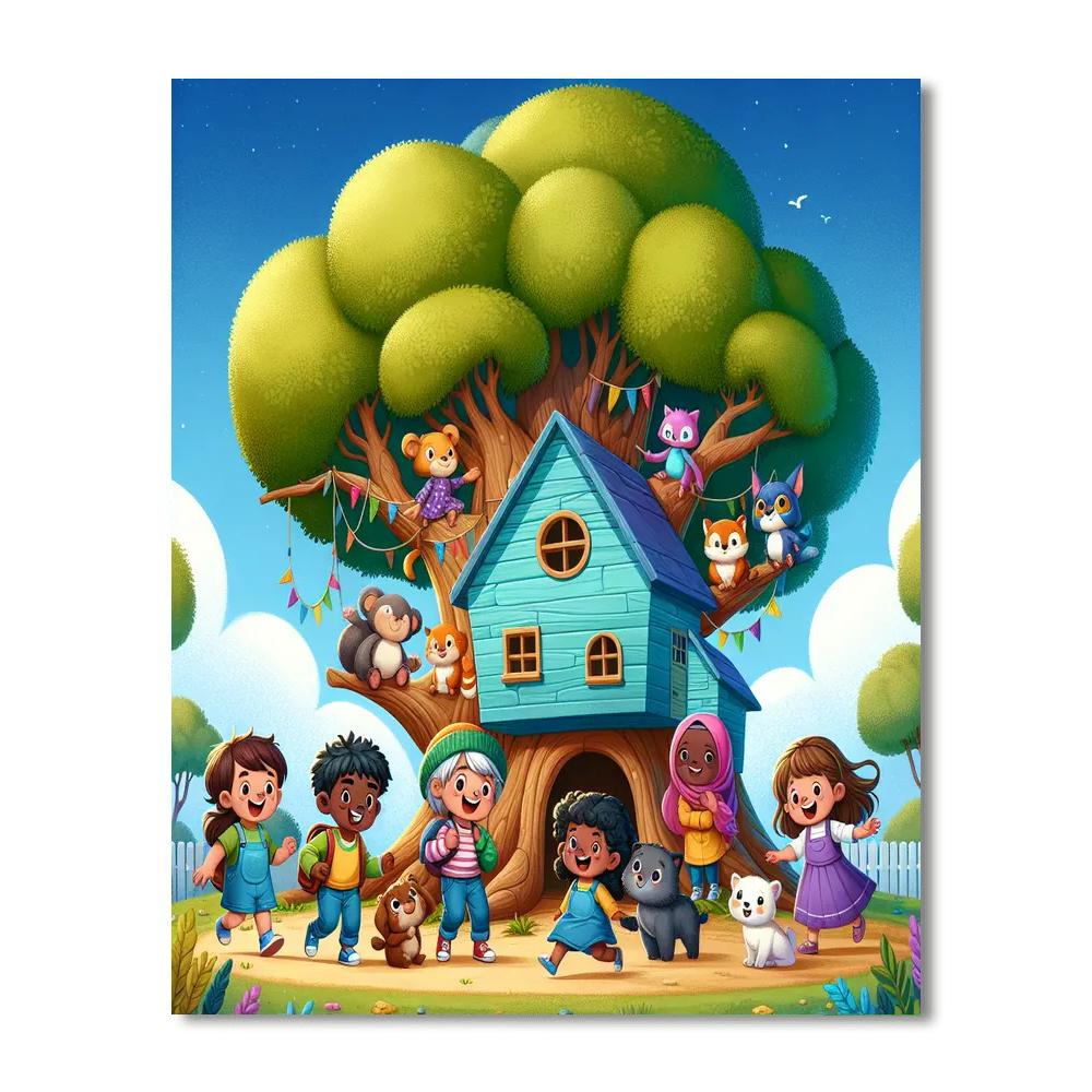 Magic Treehouse Adventures Number Painting