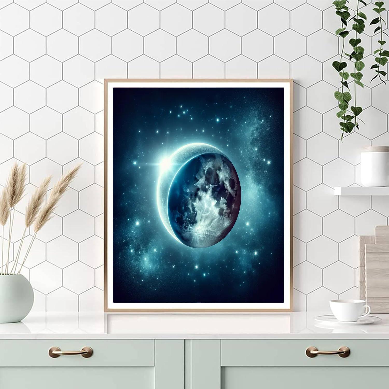 Lunar Eclipse Mystery Paint By Numbers