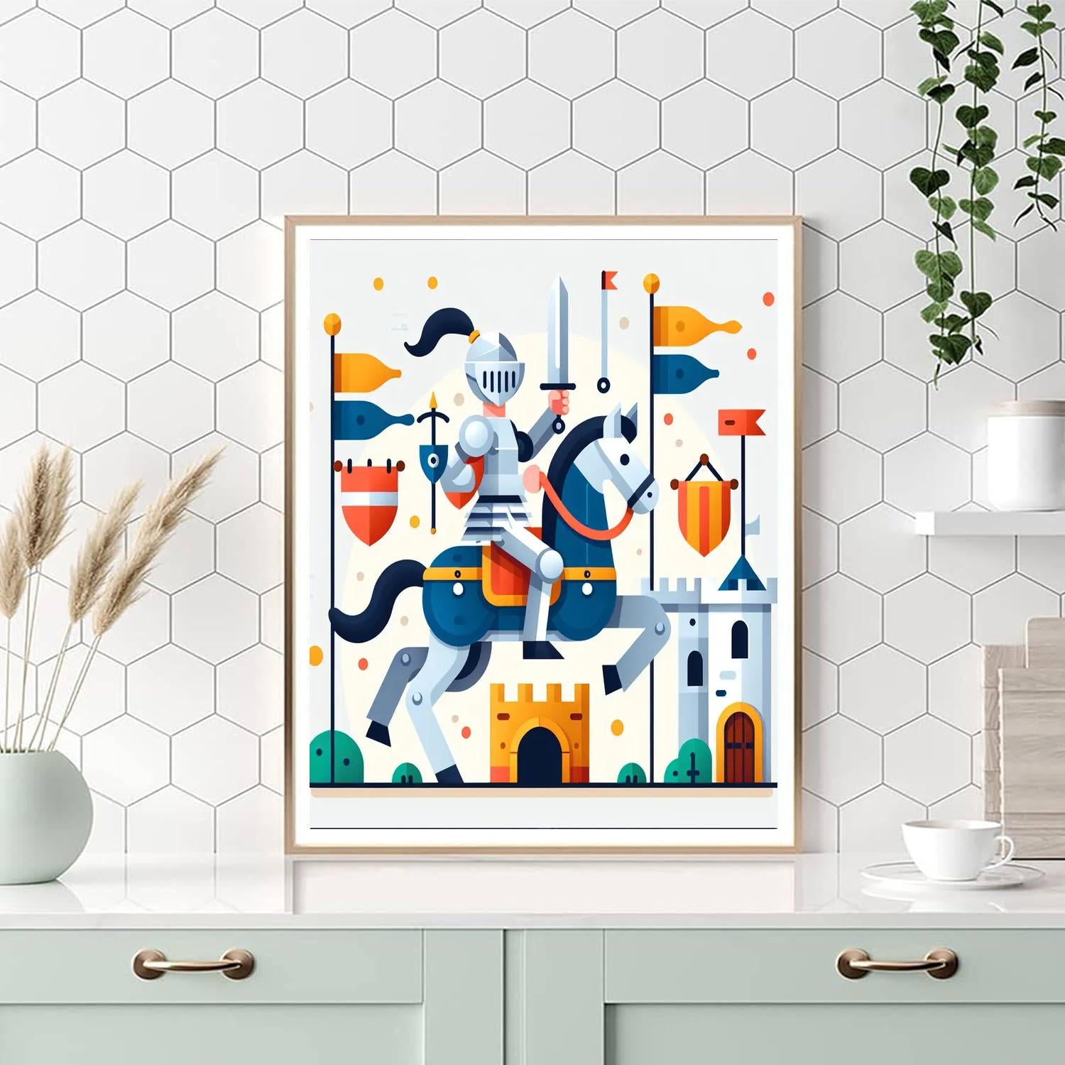 Castle Conquest Adventure DIY Paint By Numbers