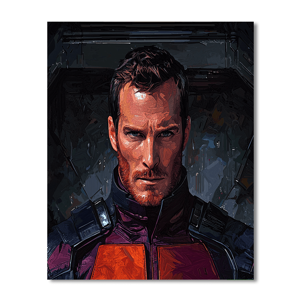 Michael Fassbender: The Intensity Of Versatility Paint By Numbers Kits