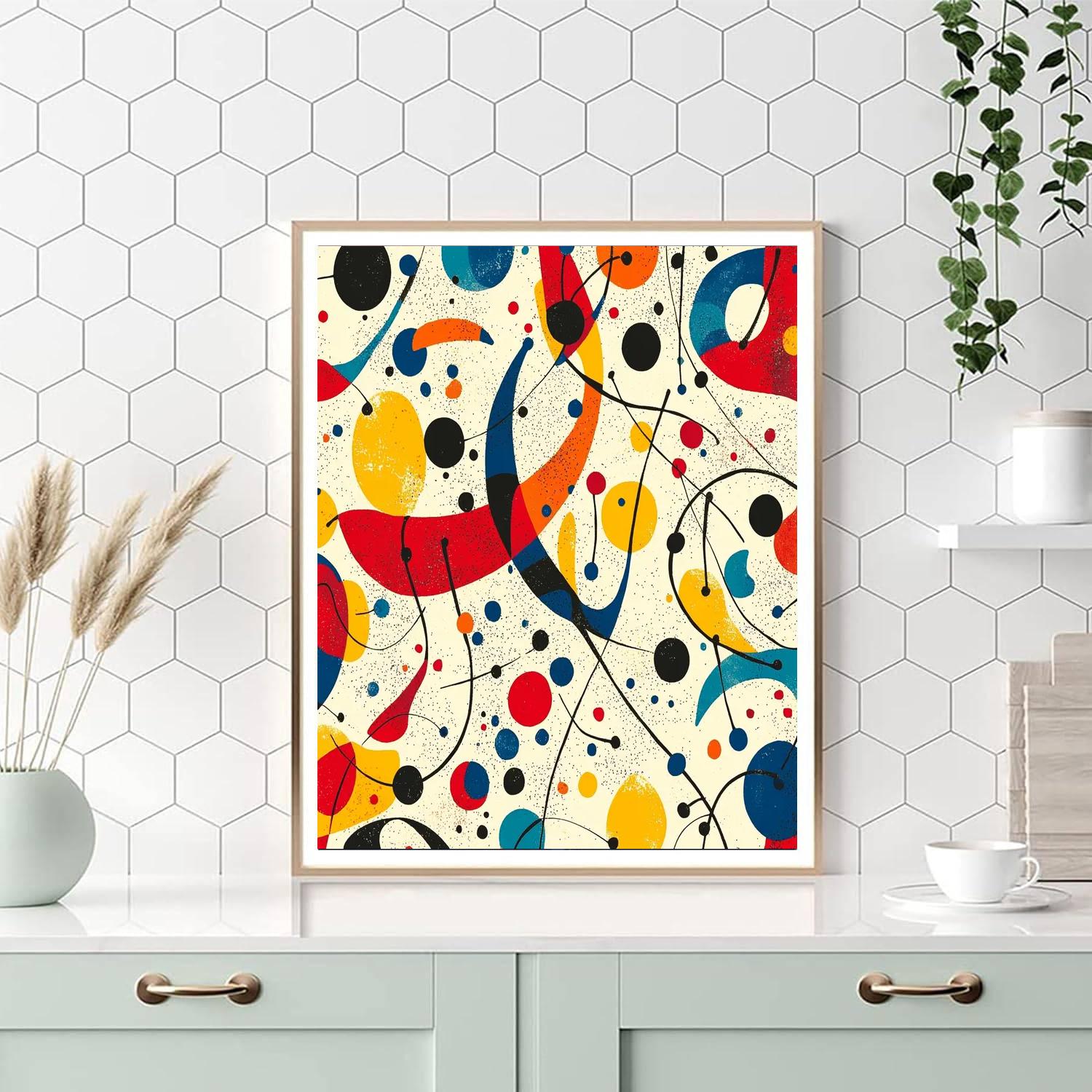 Joan Miró Inspired The Colorful Journey  Paint By Color